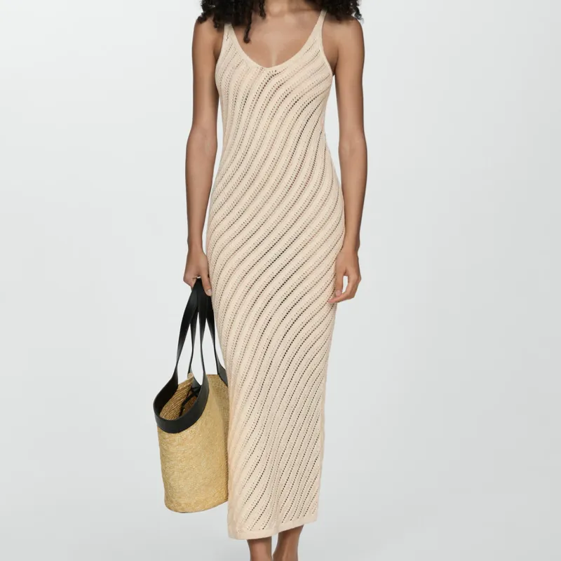 Vestido Croché Tirantes