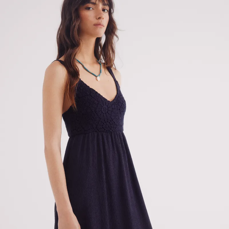 Vestido crochet MIDI 