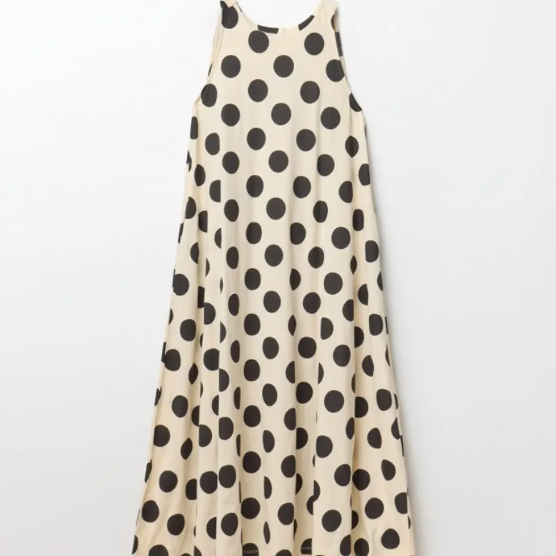 Vestido evasé estampado