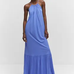 Vestido halter abertura posterior 