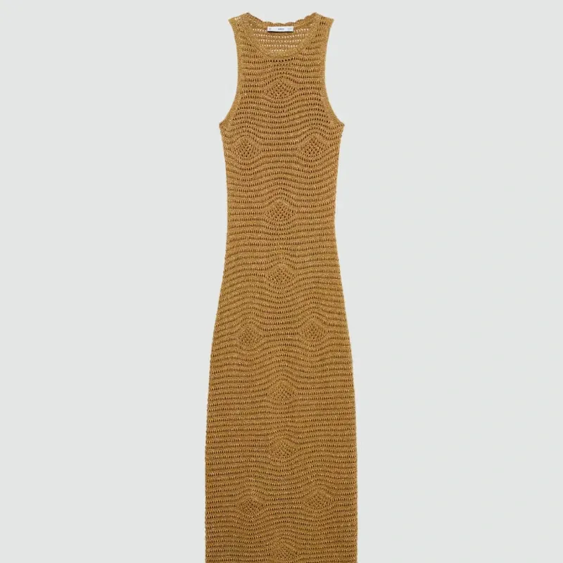 Vestido Largo Crochet