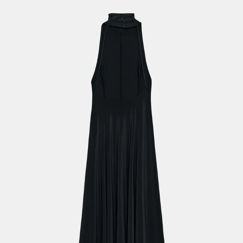 Vestido Largo Espalda Descubierta