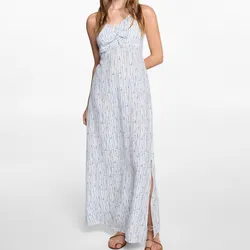 Vestido Largo Estampado 