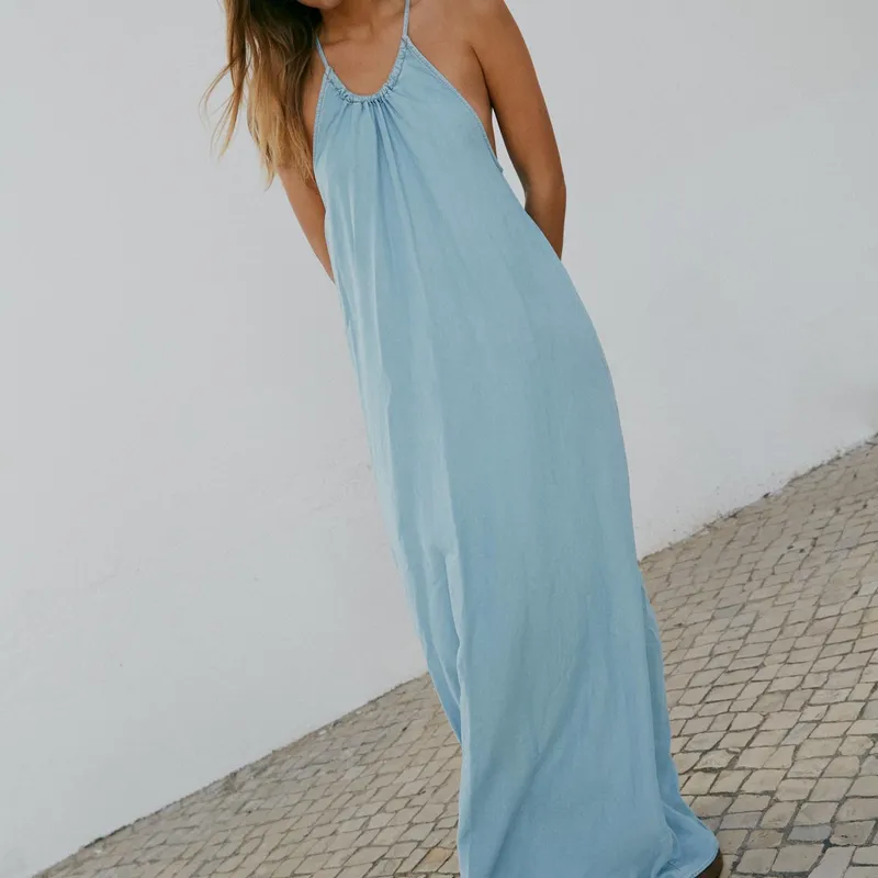 Vestido Largo Halter