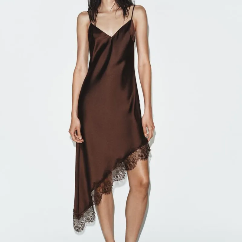 Vestido Lencero Satinado