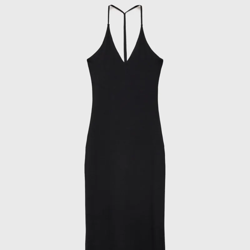 Vestido Midi Escote Espalda