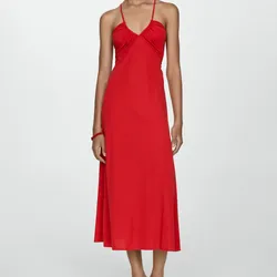 Vestido Midi Escote