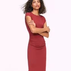 Vestido MIDI frunces