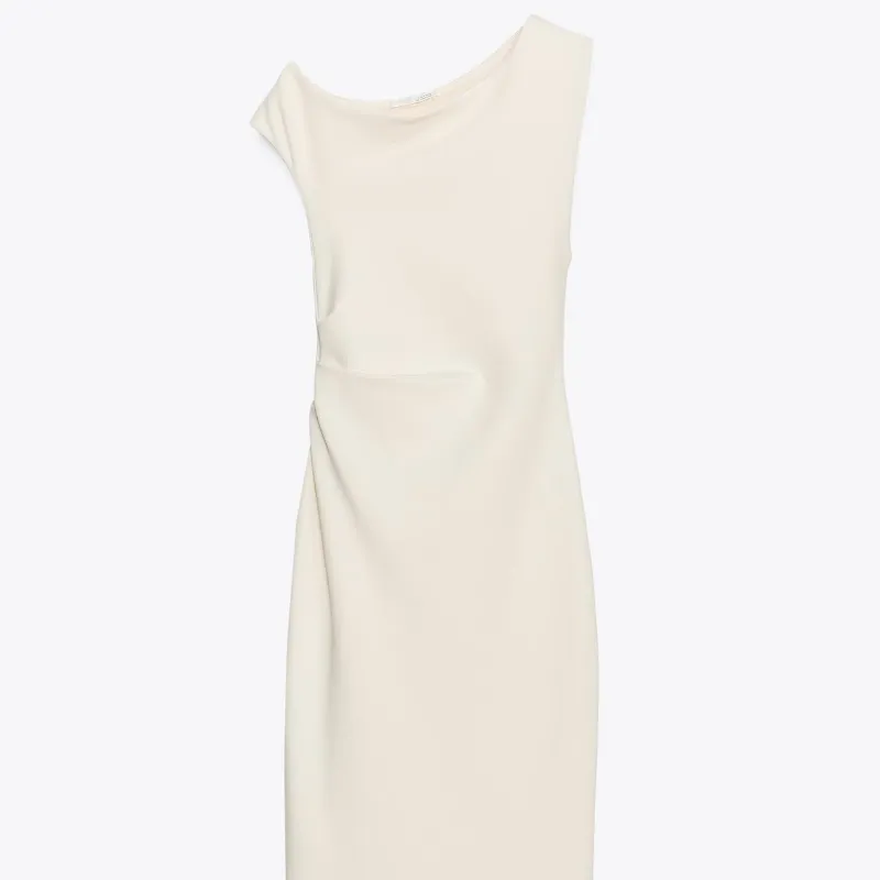 Vestido Midi Frunces