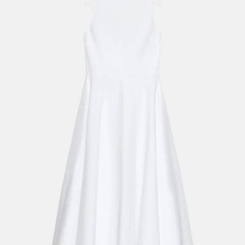 Vestido Midi Gabardina Volumen
