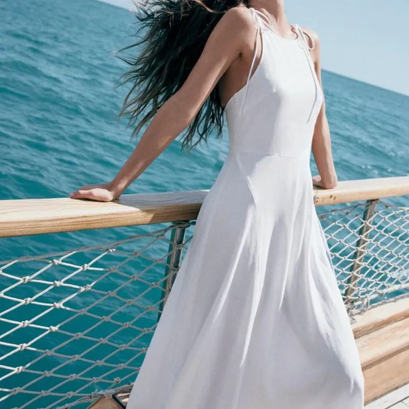 Vestido Midi Gabardina Volumen