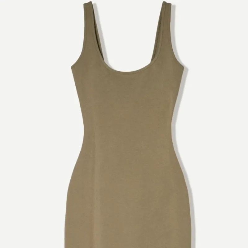 Vestido midi tirantes