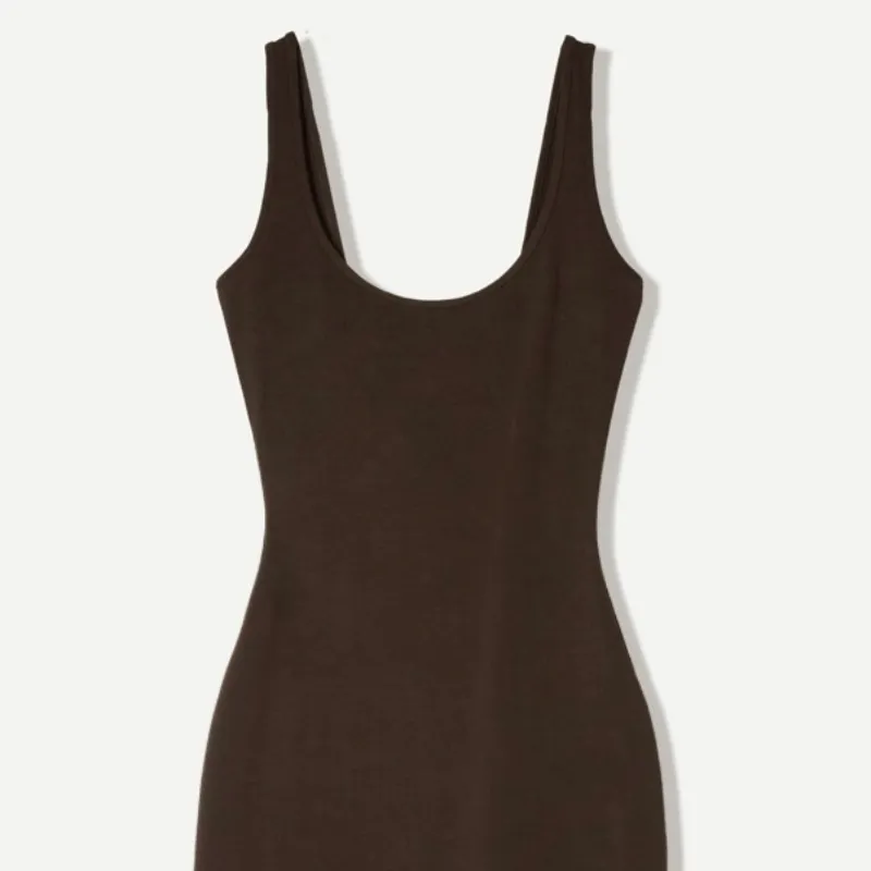 Vestido midi tirantes