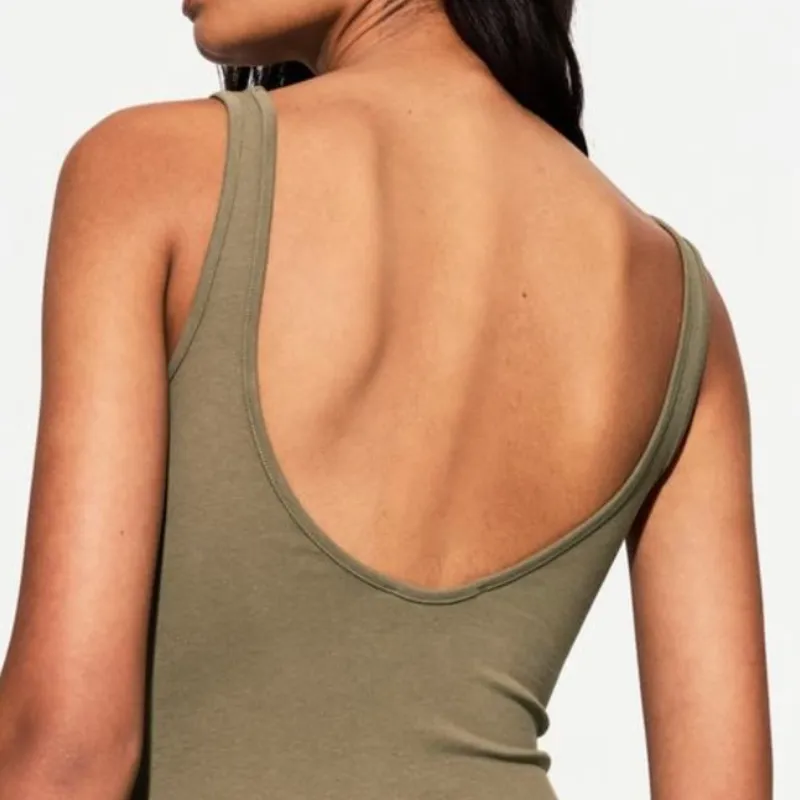 Vestido midi tirantes