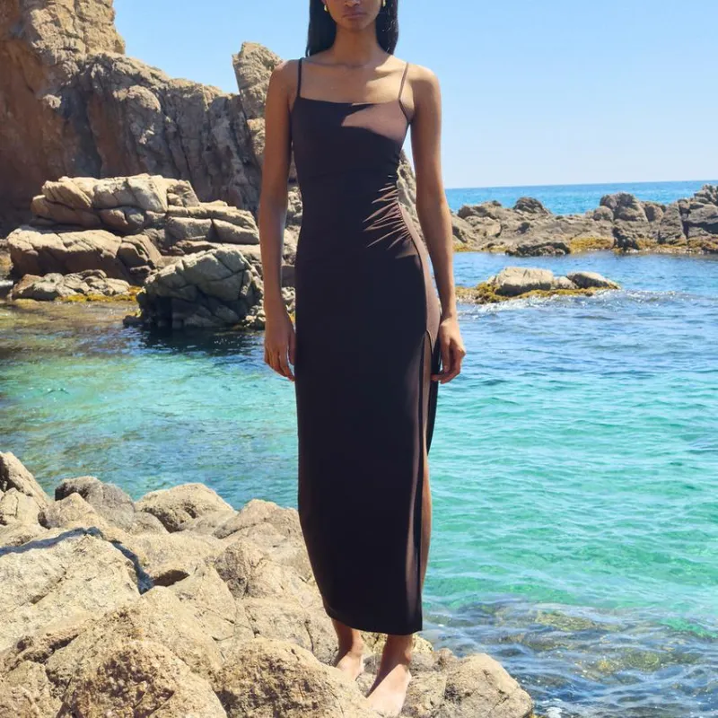 Vestido Midi Tirantes