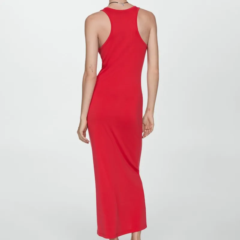 Vestido modal botones 