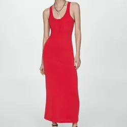 Vestido modal botones 