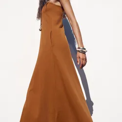 Vestido Palabra de Honor Bolsillos