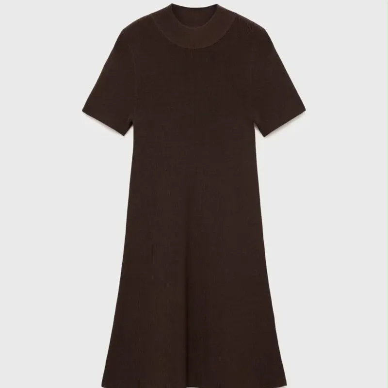 Vestido Punto Cuello Perkins