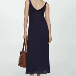 Vestido royal largo