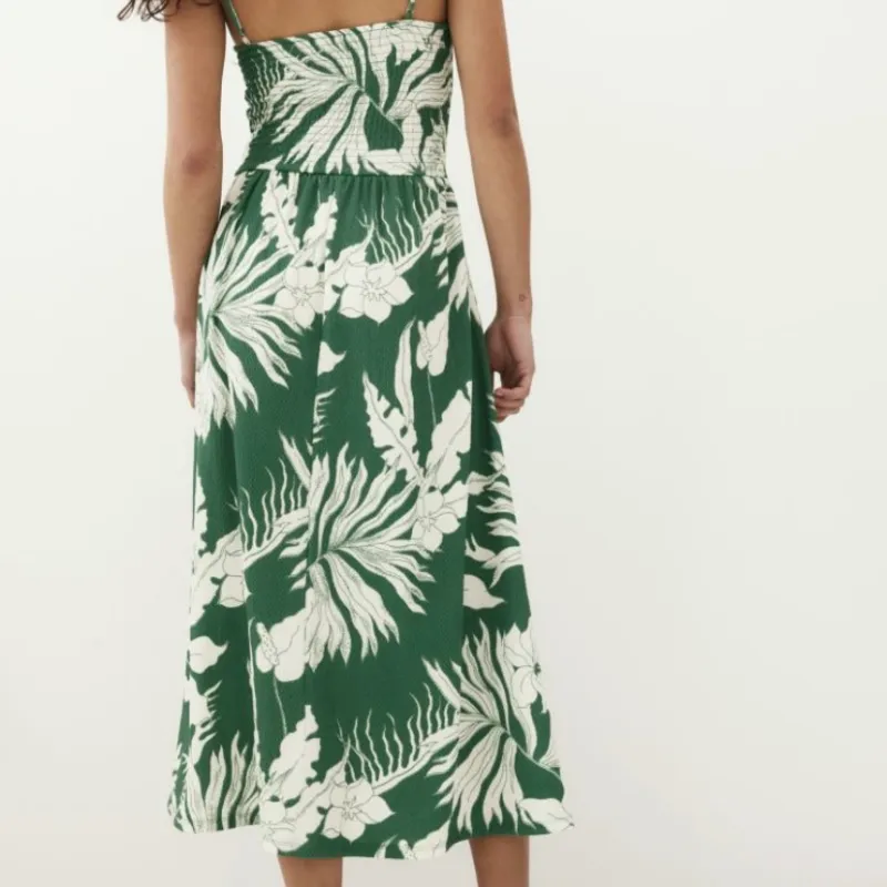 Vestido tirantes con estampado