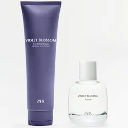 Violet Blossom Intense Parfum 90ml + Crema Glitter 150ml