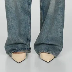 Zapato Tacón Destalonado