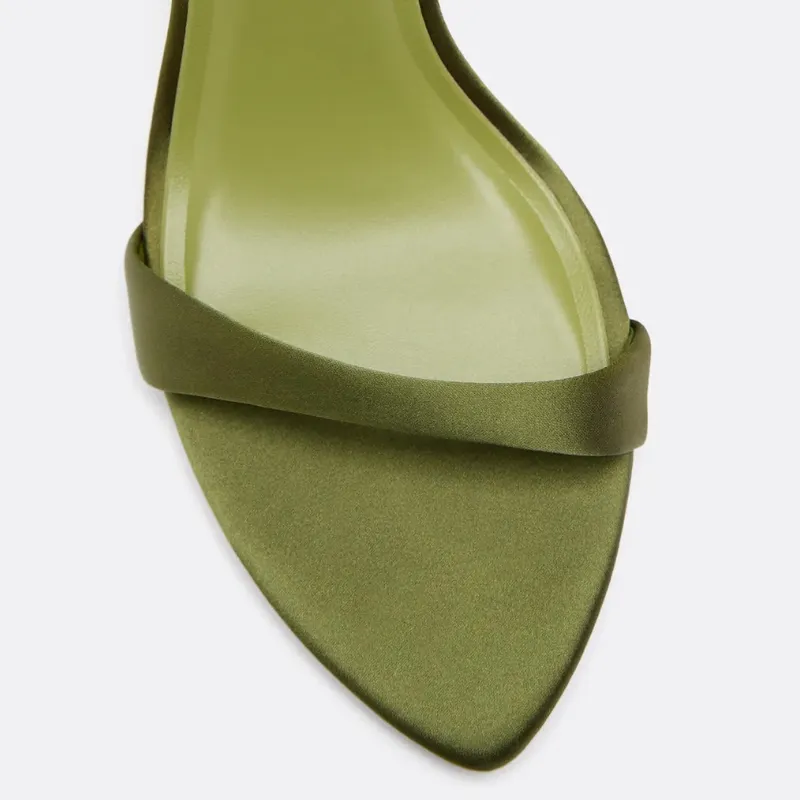 Zapatón Tacón Pistacho