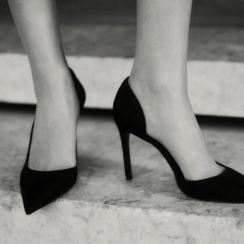 Zapatos Tacón Asimétricos