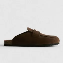 Zuecos Tipo Mocasín Destalonado