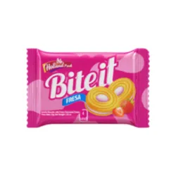 Galletas bite fresa
