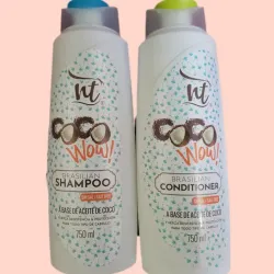 Juego de champú y acondicionador de coco