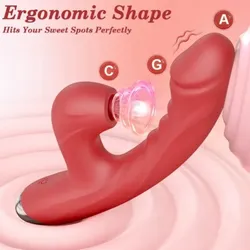 Vibrador con Succión de Clitoris