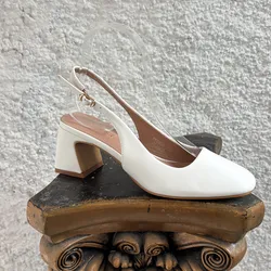 Tacón blanco 