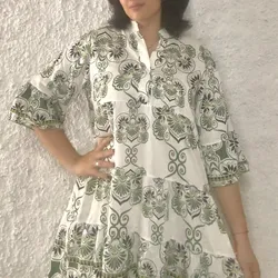Vestido Manga corta 
