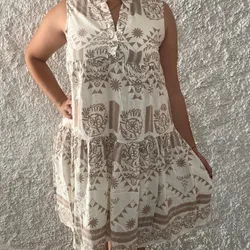 Vestido sin Mangas 