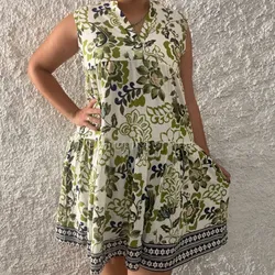 Vestido sin Mangas 