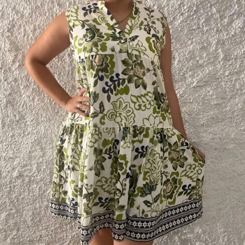 Vestido sin Mangas 