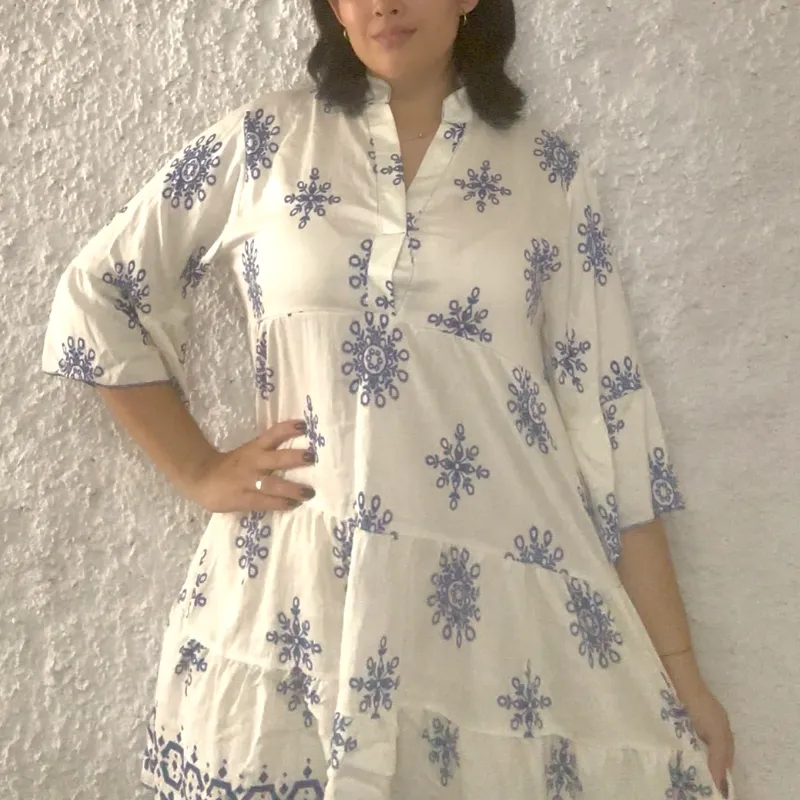 Vestidos mangas cortas 