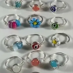 Anillos alambrados💗