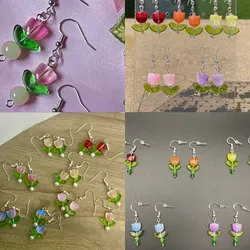 Aretes tulipanes 🌷 