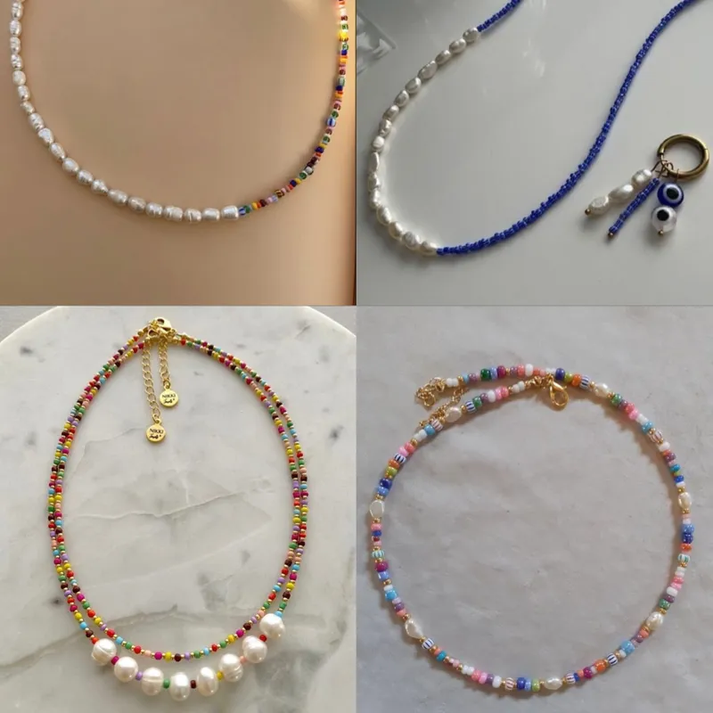 Collar con perlas verdaderas de río 🤍🦪