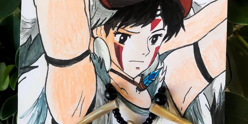 Collar de la princesa Mononoke🐺