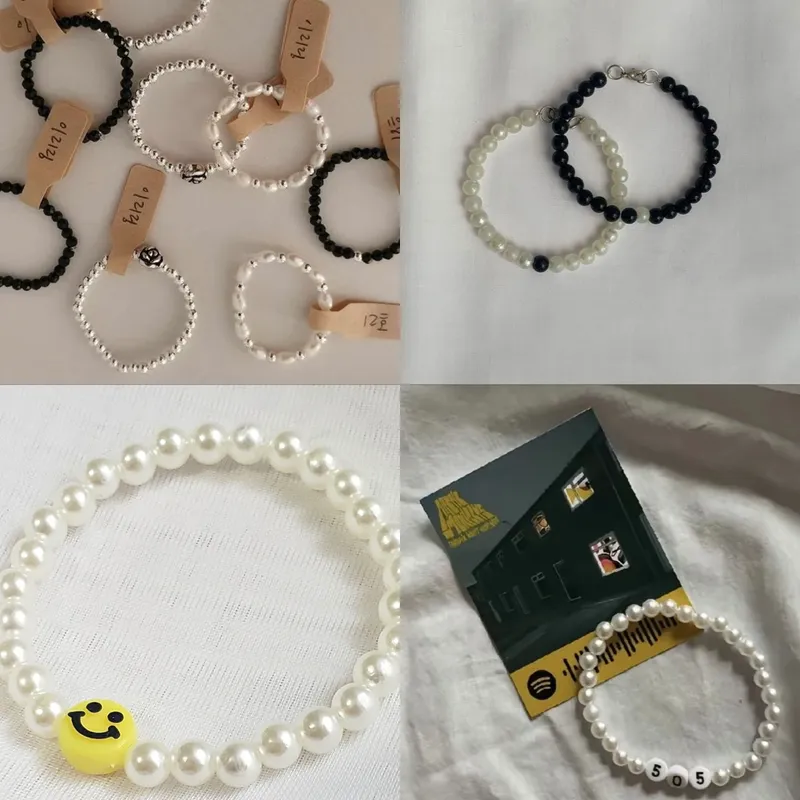 Pulsera de perlas🤍