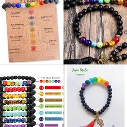 Pulseras 7Chakras🧘🏻‍♀️🧘🏼‍♂️