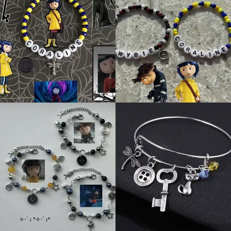 Pulseras Coraline🗝️