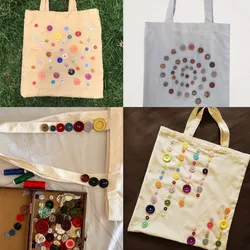 Tote Bag con botones🪡