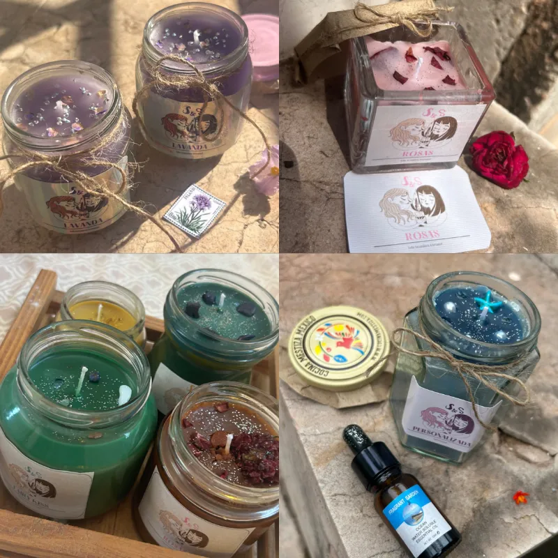 Velas aromáticas🕯️🪷🪻🪬