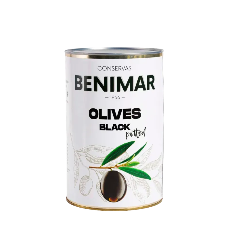 Aceitunas negras deshuesadas marca Benimar