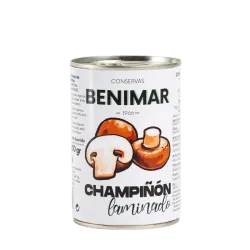 Champiñón laminado marca Benimar 3 kg